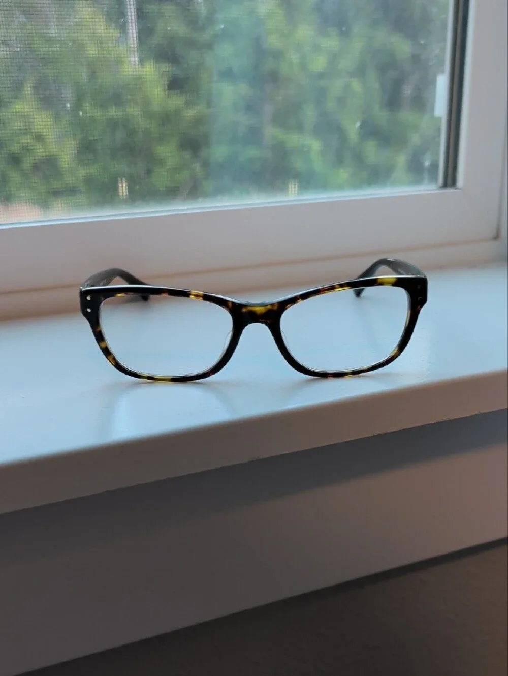 Coach Men’s Black/Gray Eyeglass Frames - Coach Logo Accent